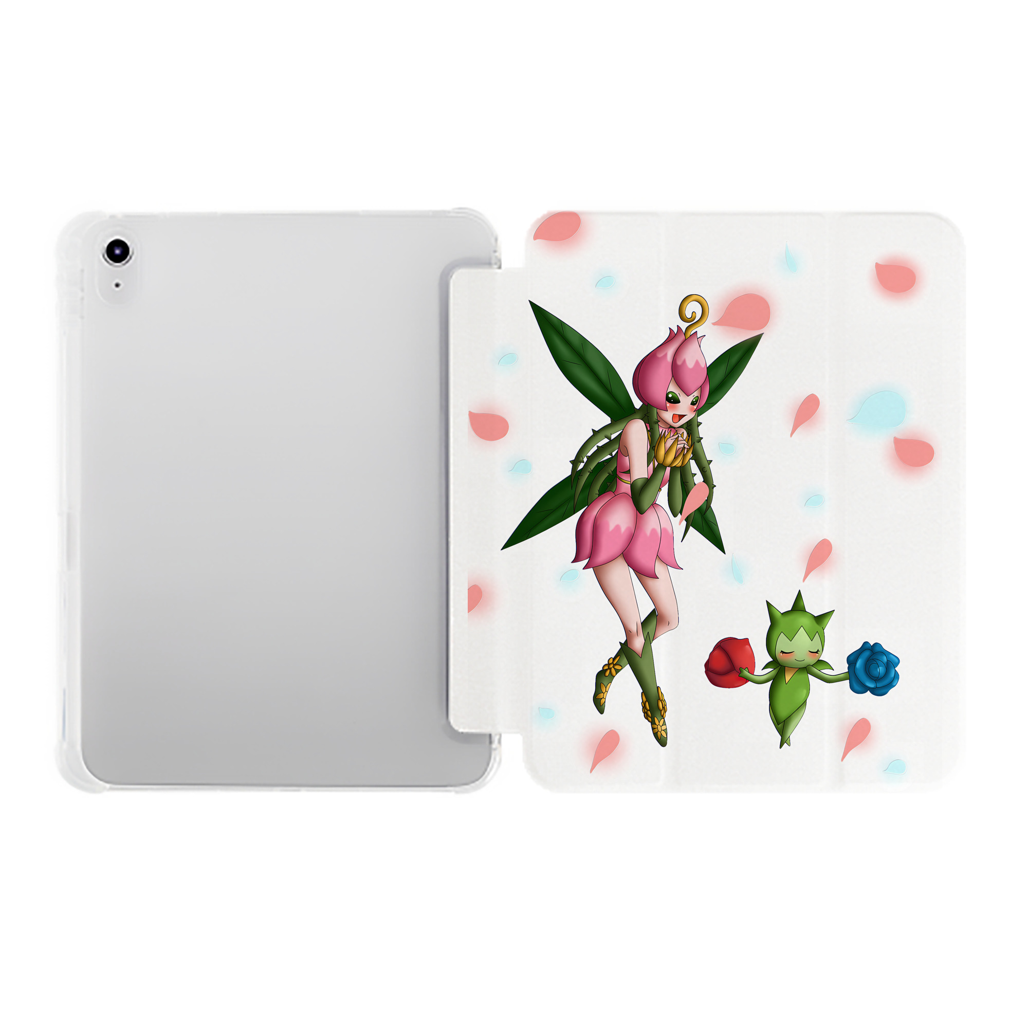 （画像用） Digimon デジタルモンスター/デジモン IPad ケース ペン収納付き 三つ折りスタンド PUレザー×シリコン 対応機種9.5/10.5/10.9インチ